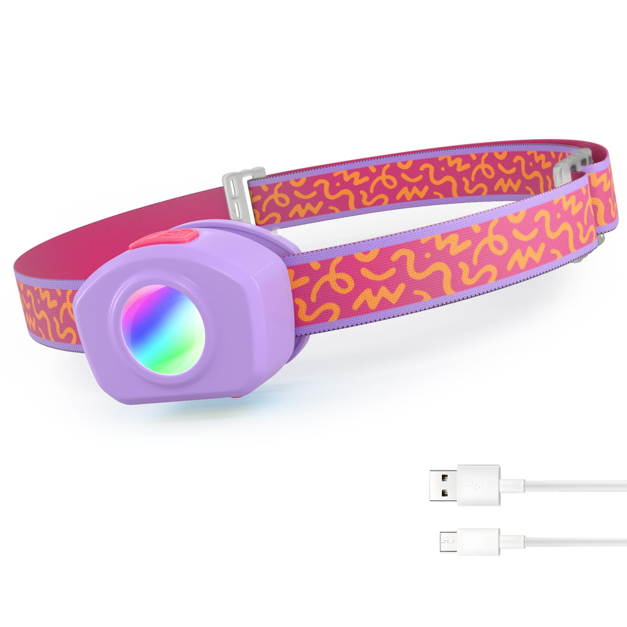 EverBrite Rechargeable Kids Headlamp, RGB LED